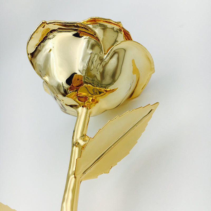 PREMIUM Christmas or Birthday Gift 24K Full Gold-Plated Rose